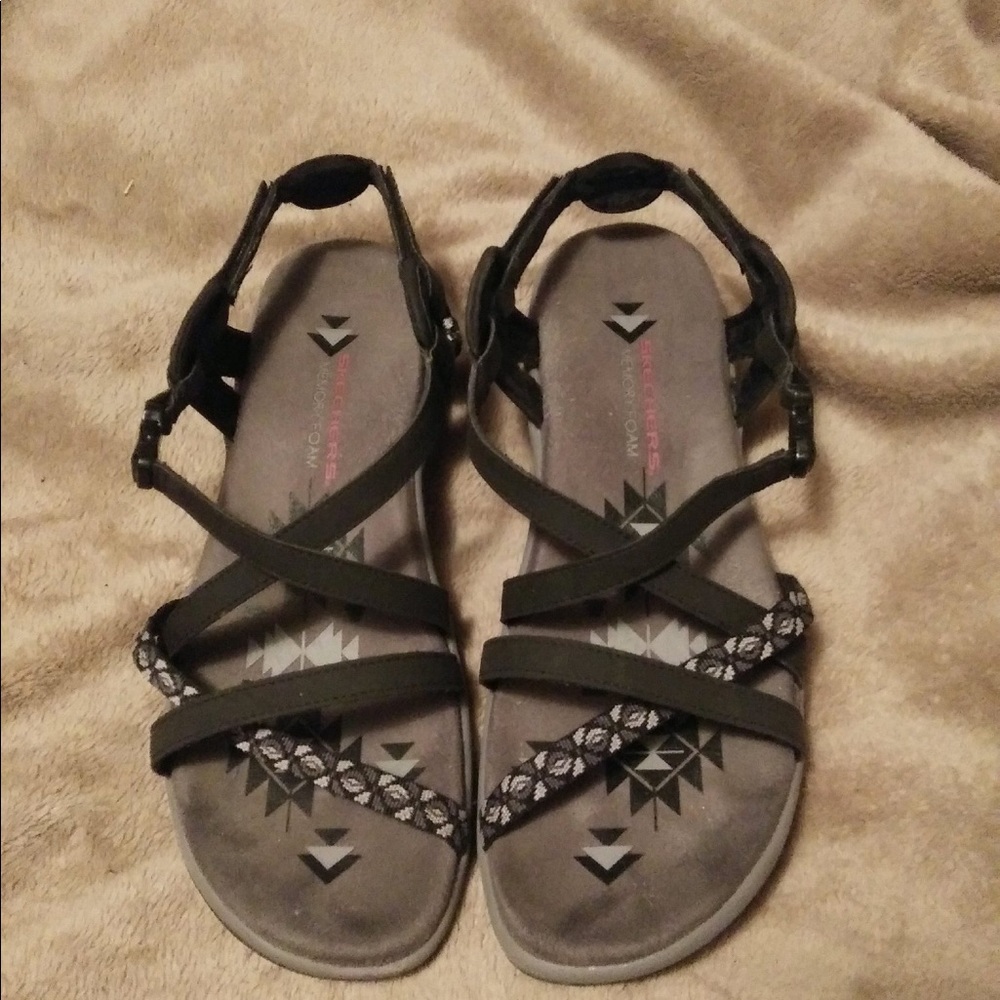 Skechers memory foam sandals